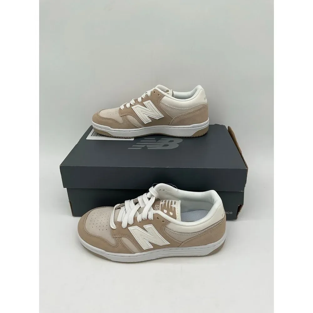 New Balance 480 Brown‎ Beige New in Box Size 5.5Y-100% Authentic